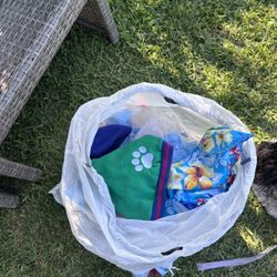 Both Bag Full Of Dog Clothe Dog Collar 20 For Each Or 40 For Both