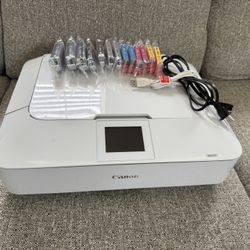 Canon Printer with Ink Cartridges