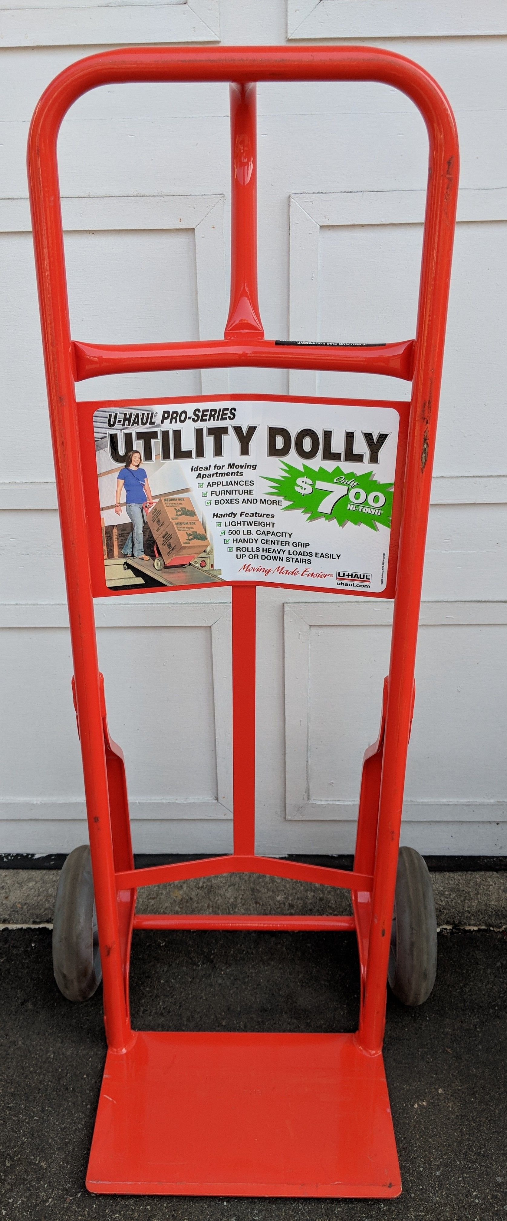 U-haul Utility dolly, excellent condition.