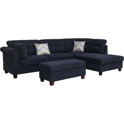 Sectional Sofa With Ottoman 