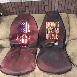 Skull And DTOM Seat Covers 