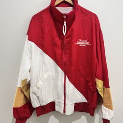 Vintage NASCAR Winston Cup Windbreaker Jacket - Men’s L