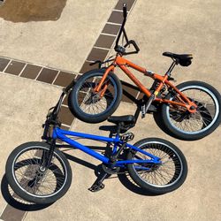 x2 small | specialized + haro hi-ten BMX