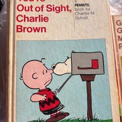 You're Out of Sight, Charlie Brown (HR & W 1970) Charles Schulz, HC, J97