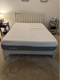Novilla Bliss Queen Size Mattress, 12 Inch Gel Memory Foam
