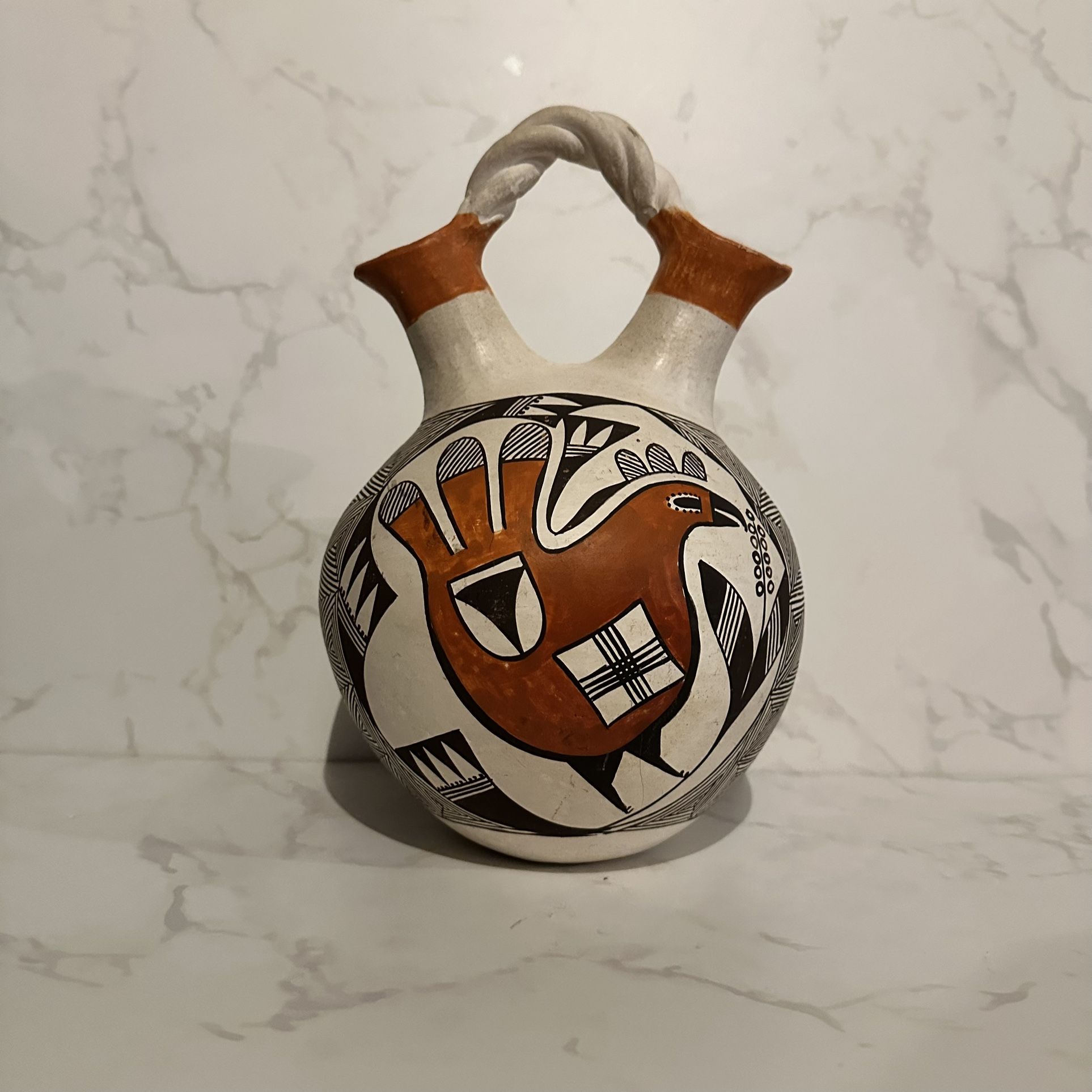 Southwestern Native American Wedding Vase by Elizabeth Waconda