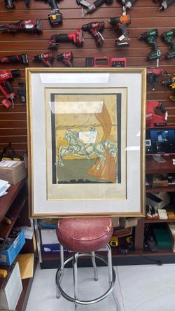 Salvador Dali Wilfred Of Ivanhoe Lithograph