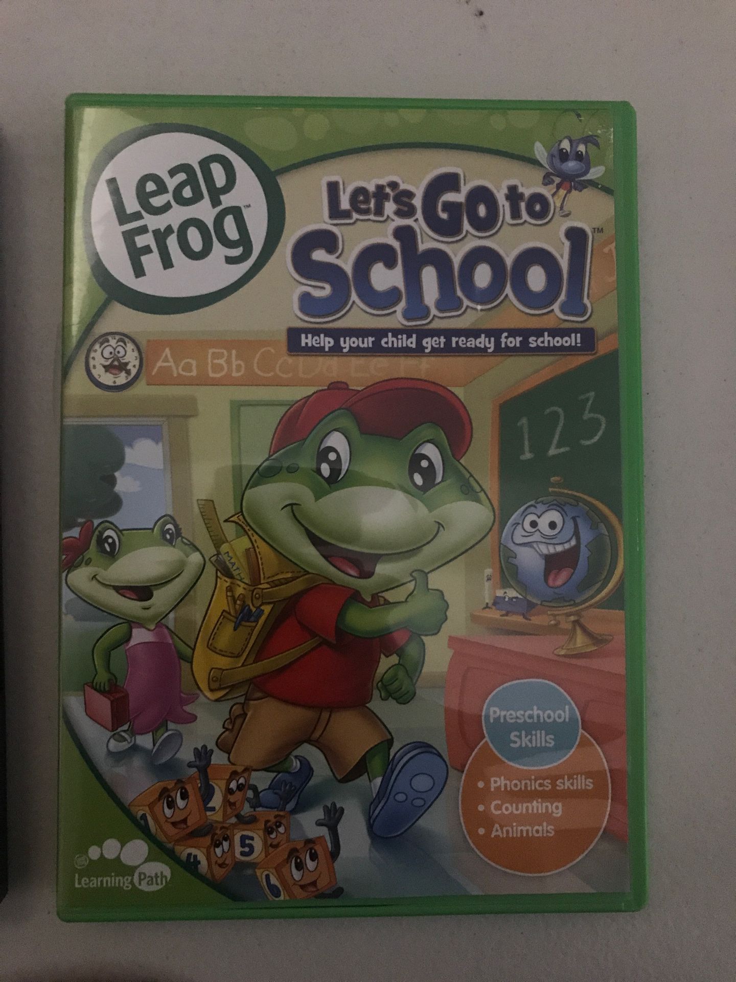 Leap Frog Let’s Go To School Educational DVD