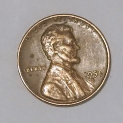 1959 D Lincoln Penny 