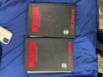 Berserk Deluxe Edition Manga Volumes 1 & 3