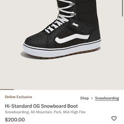 Vans OG Lace Snowboard Boots + Union STR Bindings