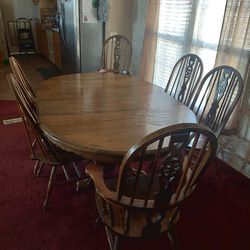 Dining Table With Chairs $150