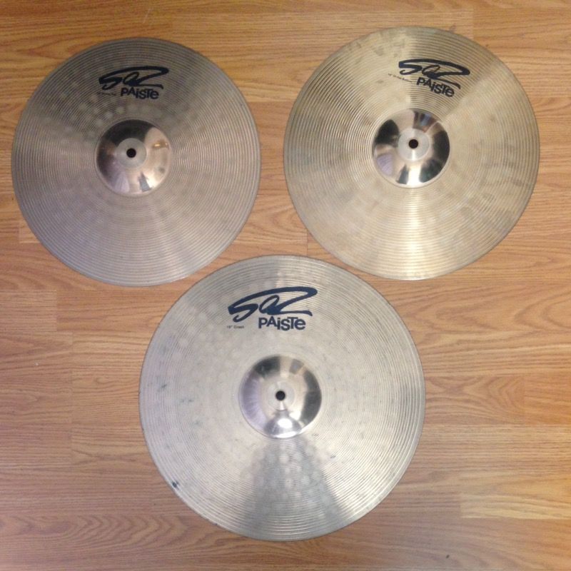 Paiste 502 Cymbal pack for drum set