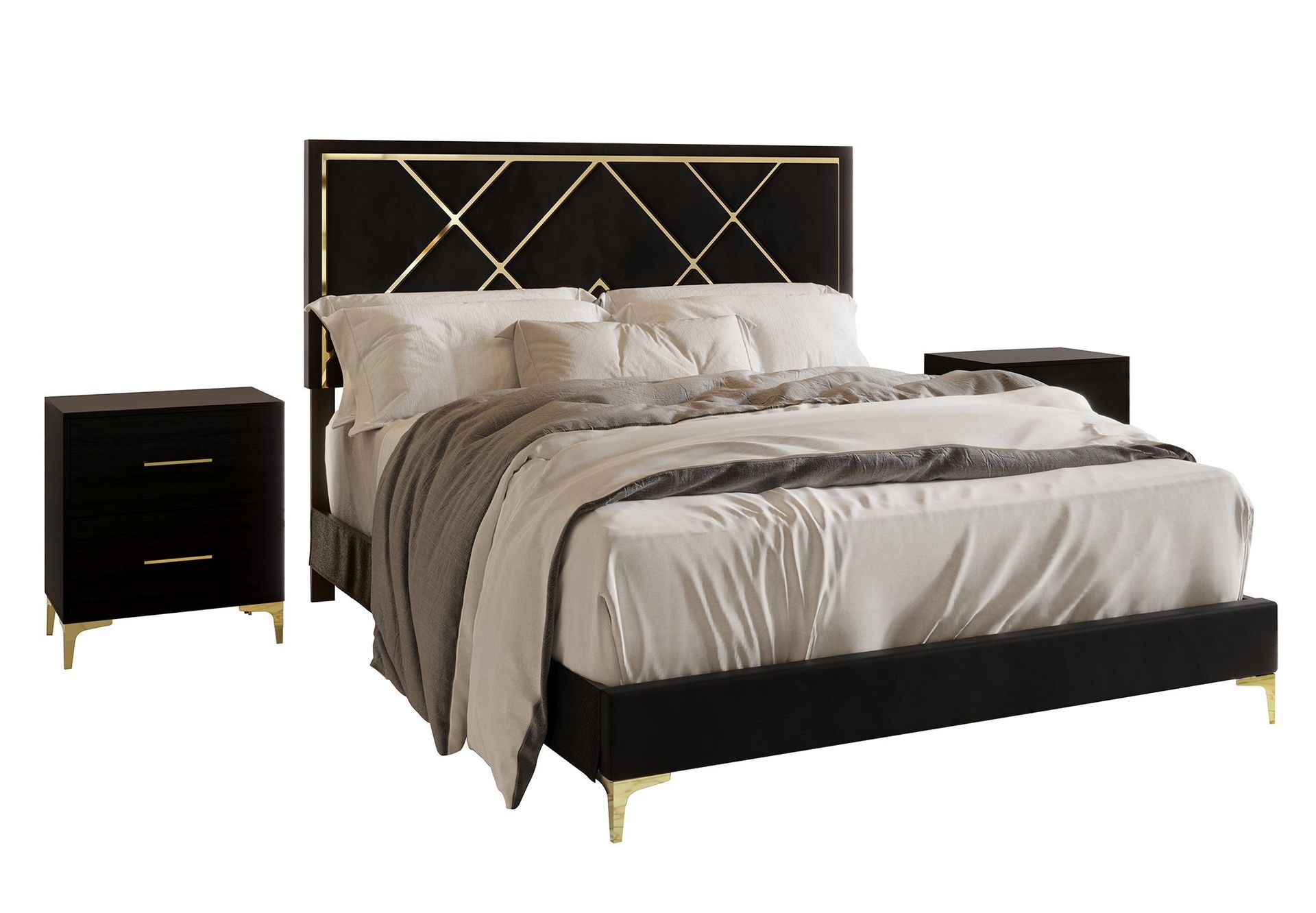 twin size 3 pieces bed set！ black or navy blue！ 