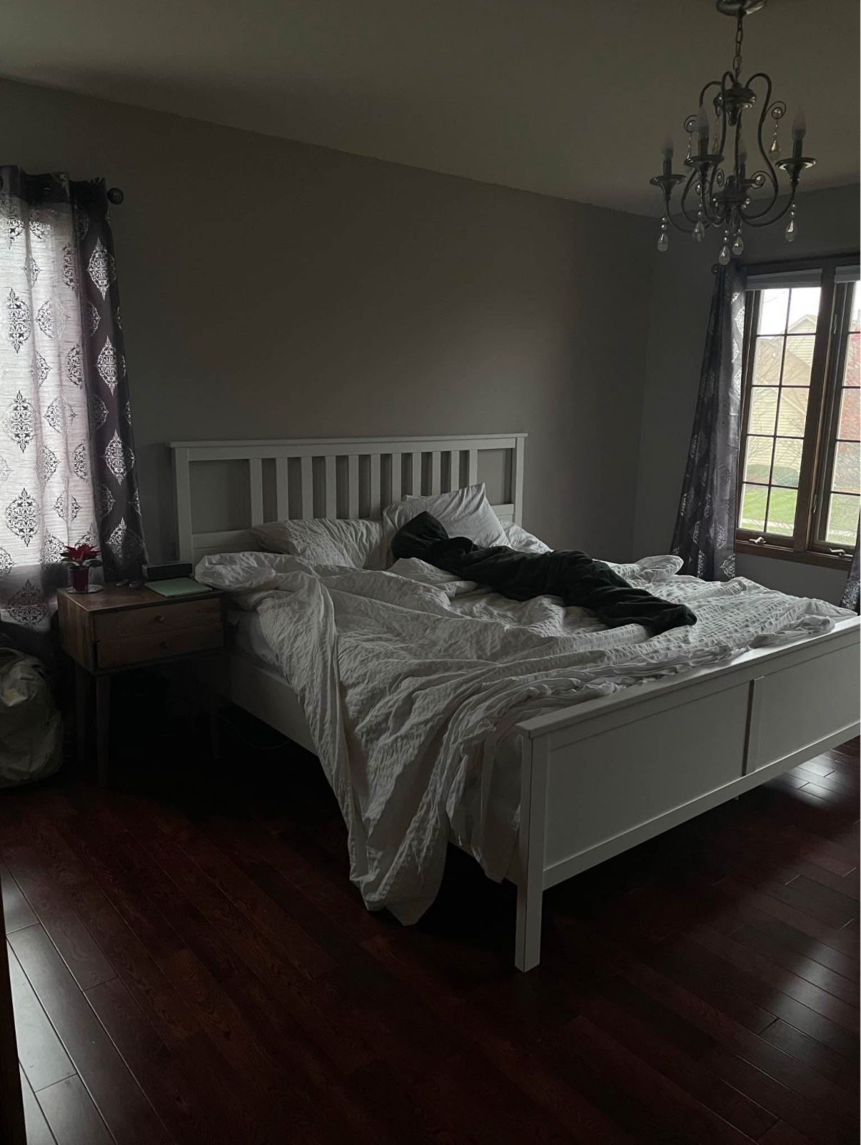 HEMNES KING BED FRAME