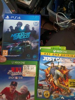 Ps4 and Xbox games