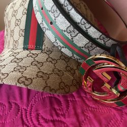 Unisex Belt And Hat