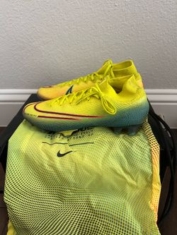 Nike Superfly 7 Elite MDS FG BQ5469 703 Lemon Vemon/Black Aurora Green Size 9M
