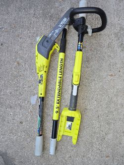 Ryobi 10in Pole Saw 9.5ft Extendable