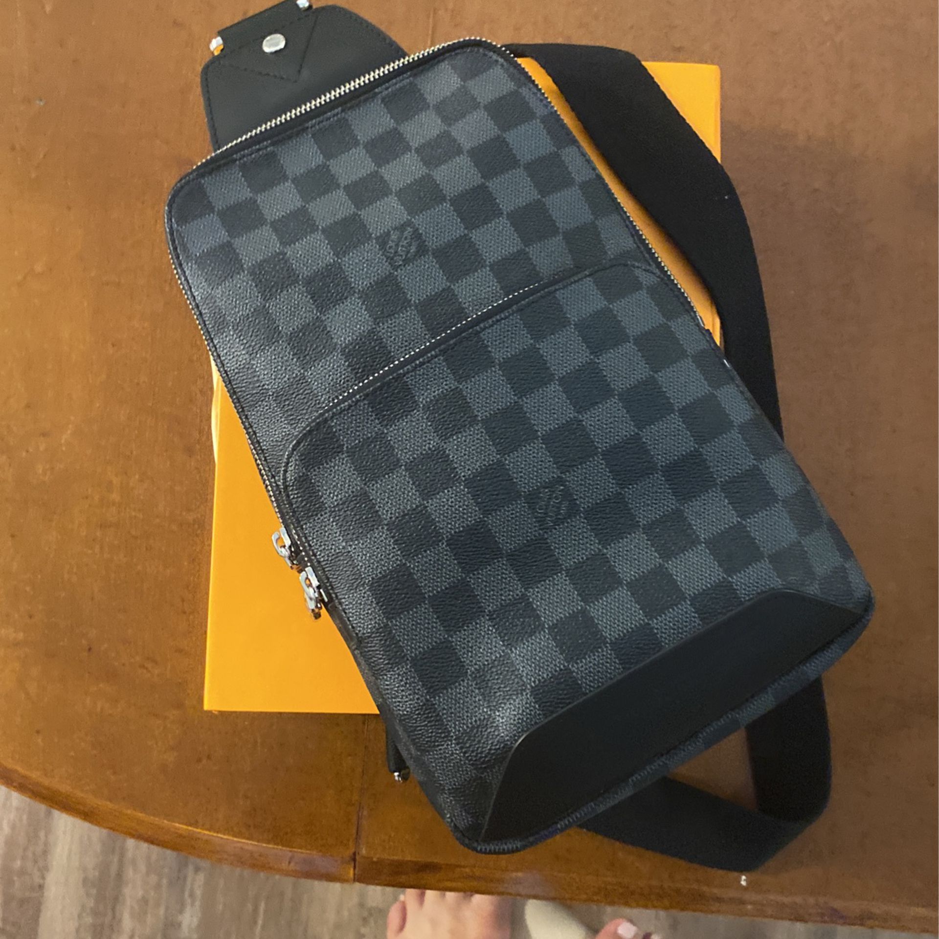 Authentic Louis Vuitton Avenue Sling Damier Graphite Backpack Bag Black for  Sale in Spring Hill, FL - OfferUp