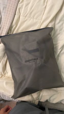 Essentials dark oat hoodie