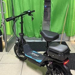 ELECTRIC SCOOTER PEAK 750W 25 MPH-RANGE 35MILES k11 Electric Scooter with Seat,500 Peak Motor, 25 MPH 750Wh 35-45 Miles , 14" Foldable Commuting Elect