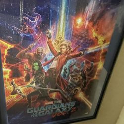 Marvel Guardians Of The Galaxy Vol. 2 Puzzle Framed