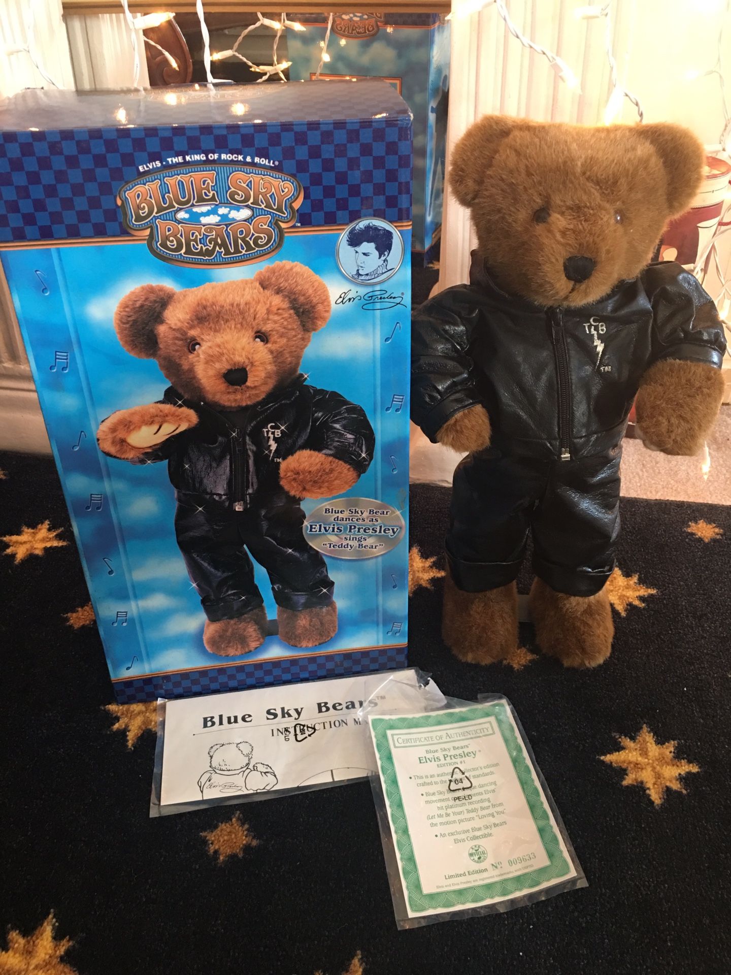 Walking /Talking / Singing Antique ELVIS BEAR