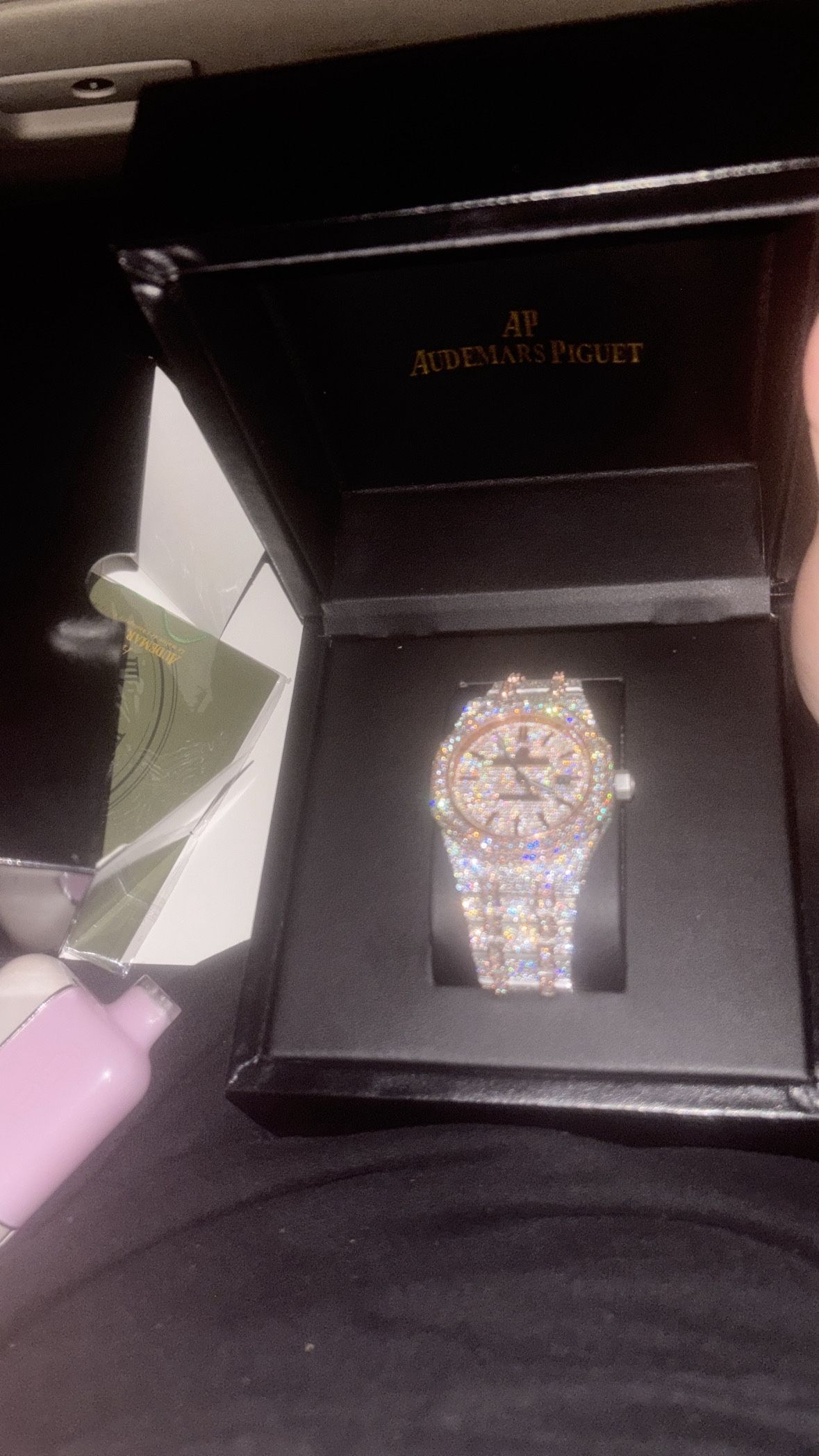 Moissanite 2 Tone Ap