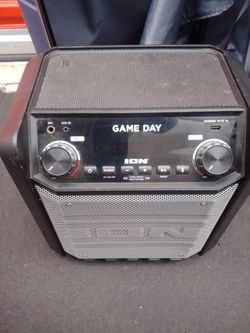 Game day ion speaker