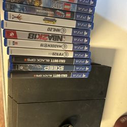 PS4  And 16 Games 