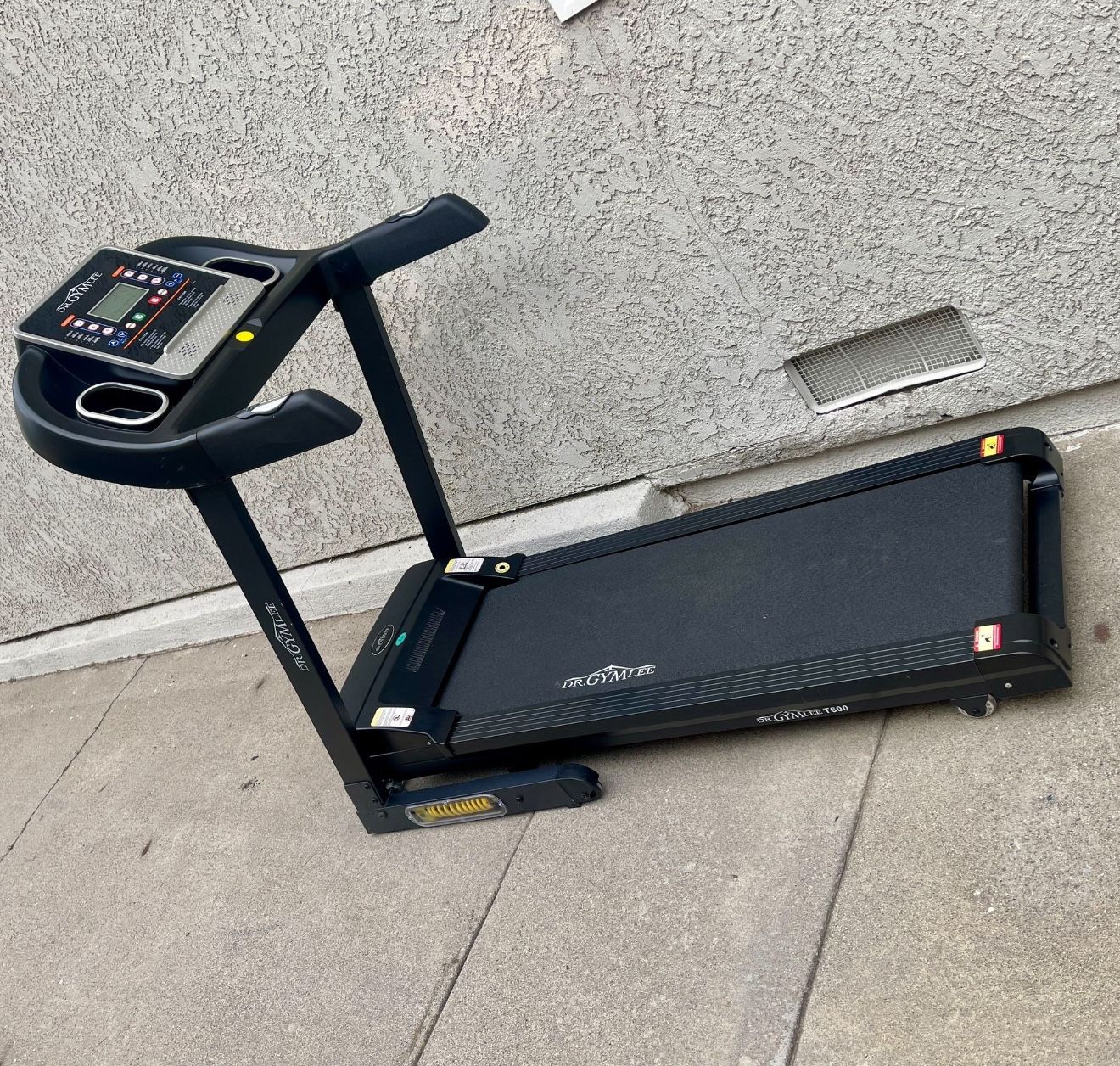 DR.GYMLEE Folding 3.5 HP Electric Treadmill