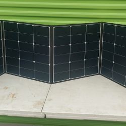 NEW- Solar Pogo Model G-200, 200Watt Folding Portable Solar Panel With High Efficiency Solar Cells