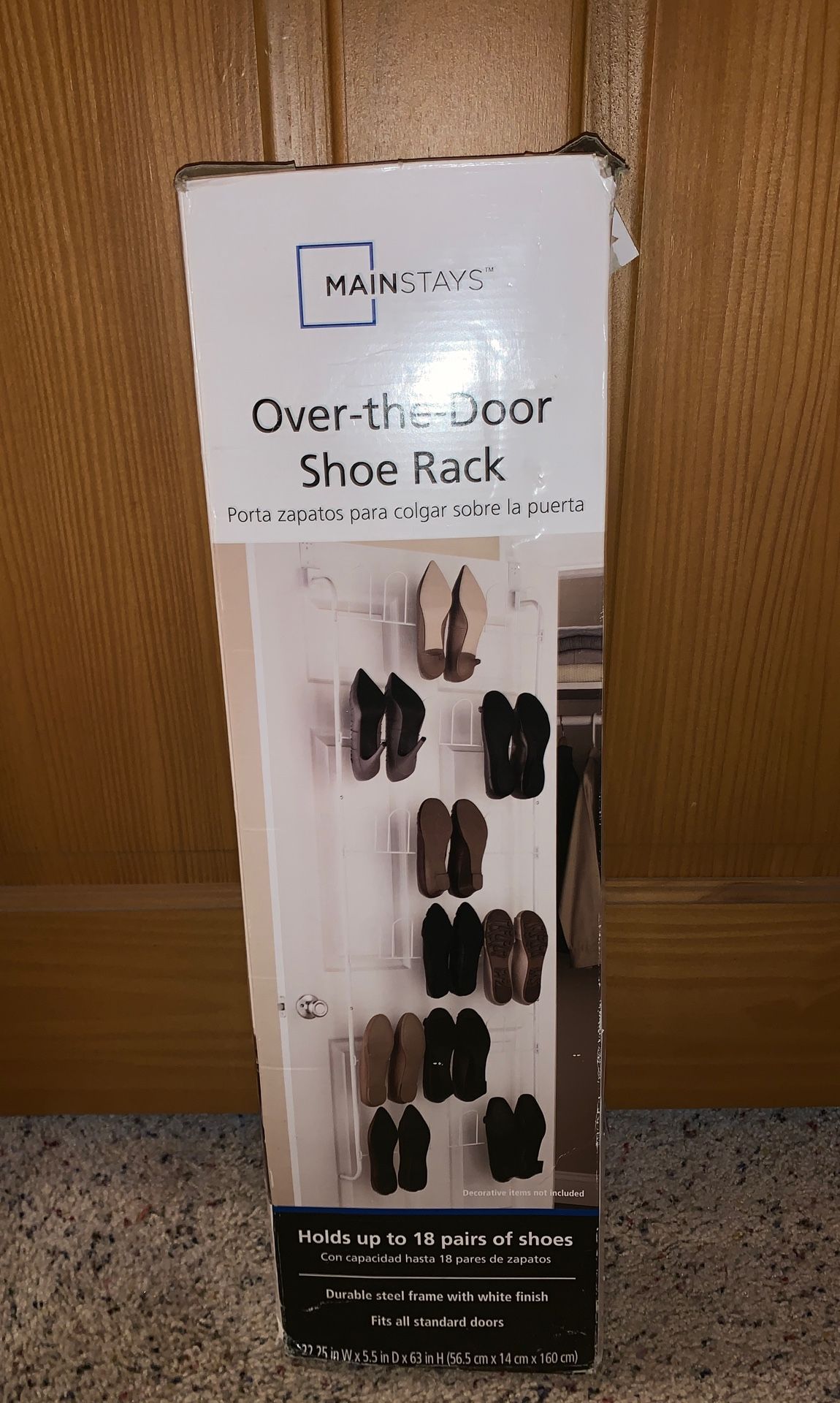 Mainstays Over-the-Door Shoe Rack