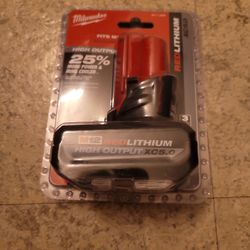 Milwaukee M12 Xc5.0 High Output Battery  