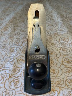 Stanley 12-204 Block Plane 1-3/8in Steel Blade Blue/Black/Silver