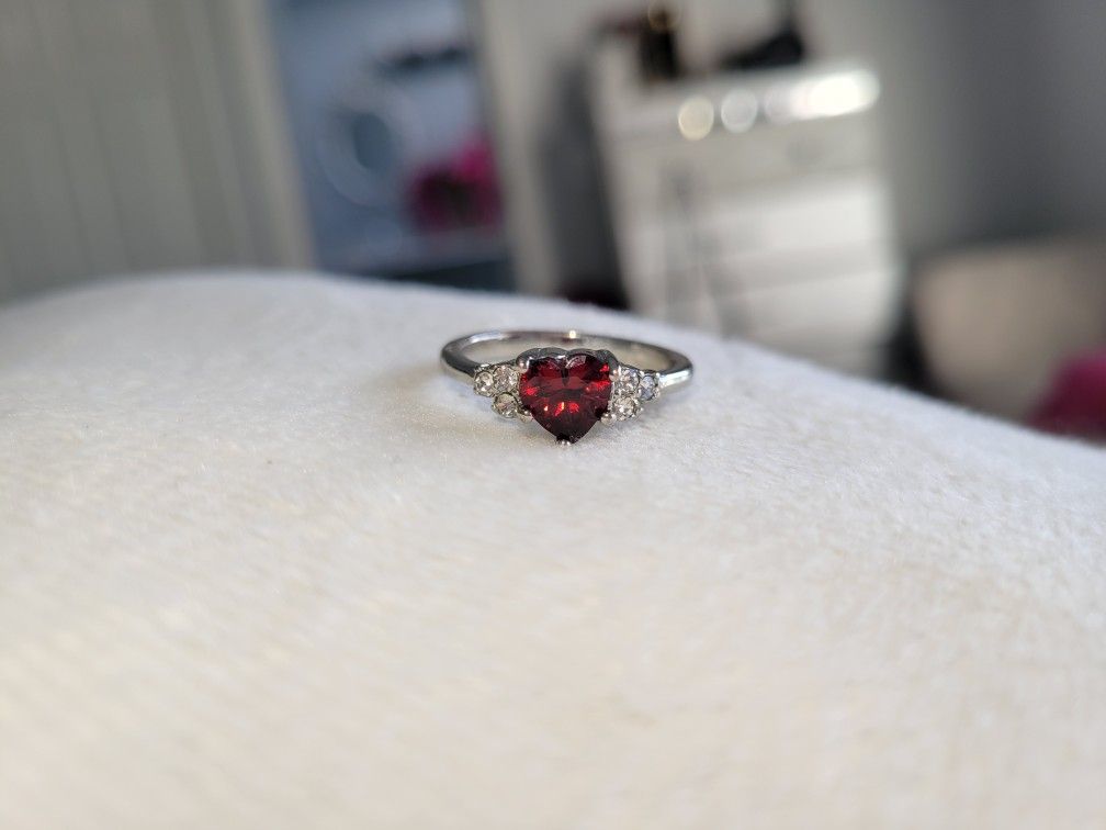 Ruby And diamond Ring