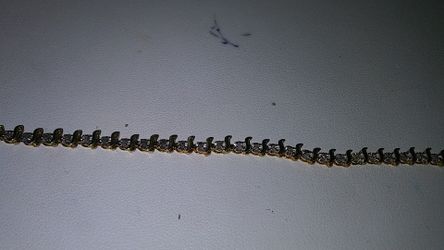 10K 1/4 Ct. Diamonds. - Diamond Tennis Bracelet