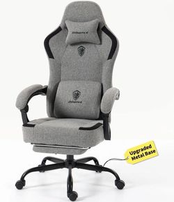 Dowinx Fabric Gaming Chair with Pocket Spring & Massage Support 6657K