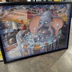 large Disney Dumbo framed Puzzle