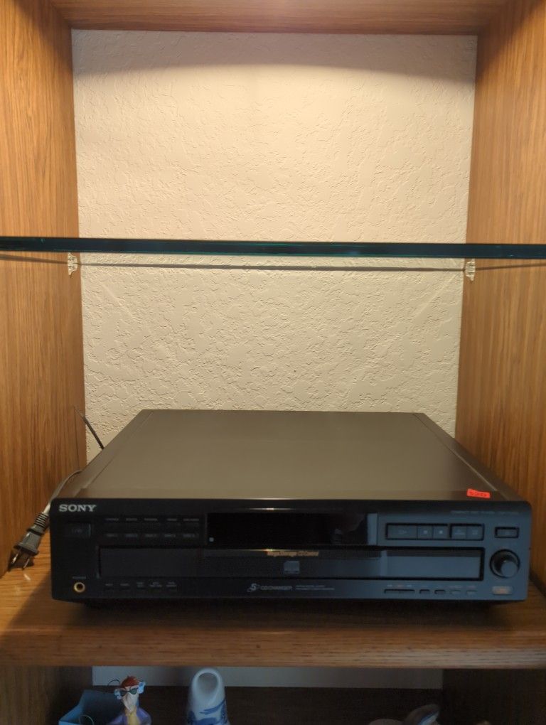 Sony Compact Disc Player 5 CD Changer