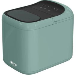 Orgo Products The Aspen Countertop Ice Maker, Bullet Ice Type, 33 lbs of Ice, Green