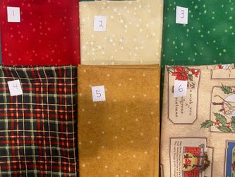 NEW Christmas 100% Cotton Quilting Fabric
