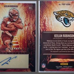 2024 Panini Phoenix - Keilan Robinson - Phoenician Rookie Penmanship