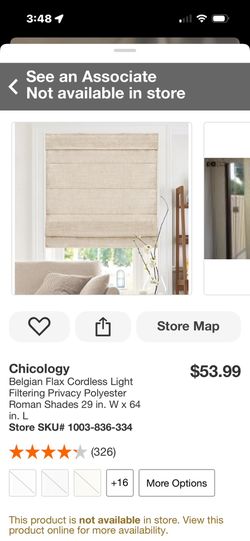 Cordless Light Filtering Privacy Polyester Roman Shades 29 in. W x 64 in. L