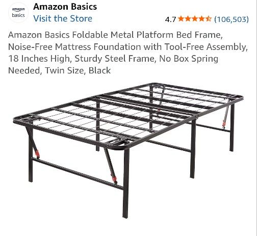 Brand New Queen Bed Frame - Super Easy Setup