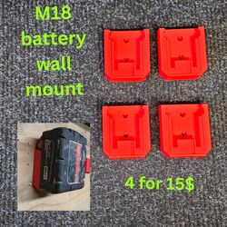 Milwaukee m18 battery holder