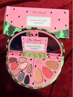NIB- Too Faced Face& Eye pallet- watermelon slice