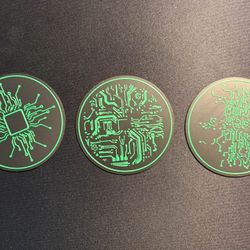 Circuit Board Coasters