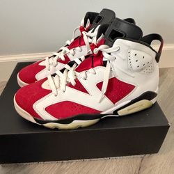 Air Jordan Retro 6 Carmine Size 12M
